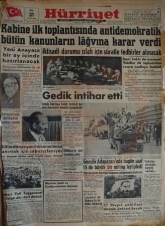 27 Mayıs Darbesi Gazete Manşetlerine Nasıl Yansıdı? 24