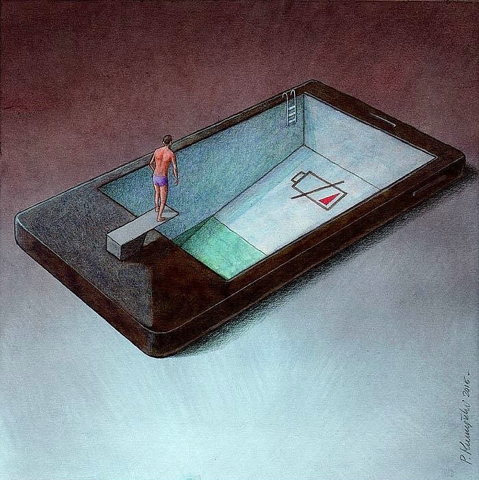 Pawel Kuczynski'den Toplumsal Sisteme Yönelik İllüstrasyon 2