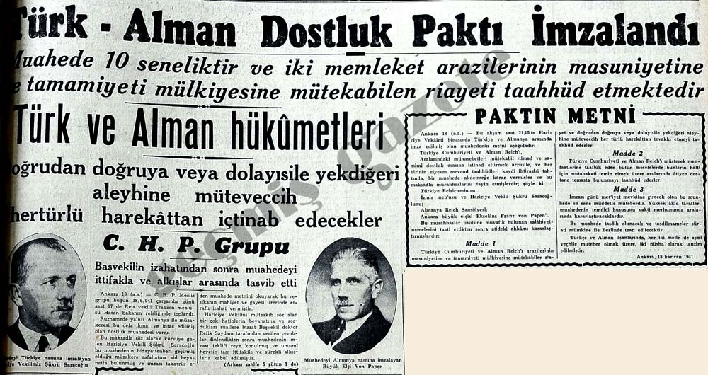 2.Dünya Savaşında Ülkemizdeki Gazete Manşetleri 23