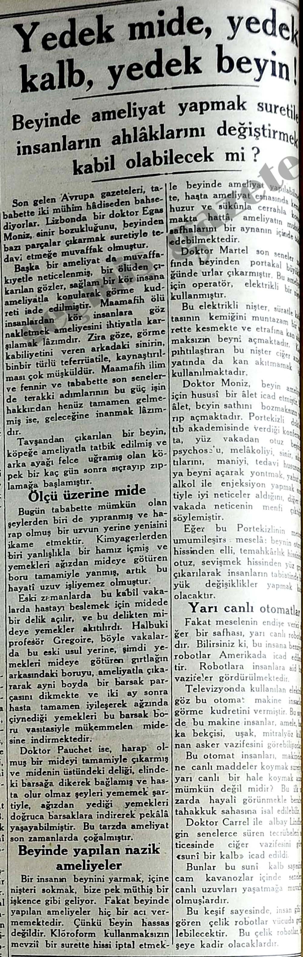 2.Dünya Savaşında Ülkemizdeki Gazete Manşetleri 43