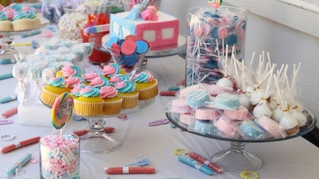 En Güzel Baby Shower Masaları ve Aksesuarları 13