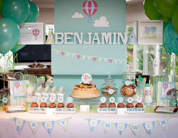 En Güzel Baby Shower Masaları ve Aksesuarları 14