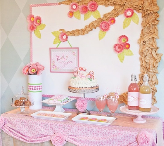 En Güzel Baby Shower Masaları ve Aksesuarları 17