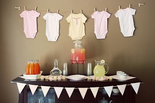 En Güzel Baby Shower Masaları ve Aksesuarları 8