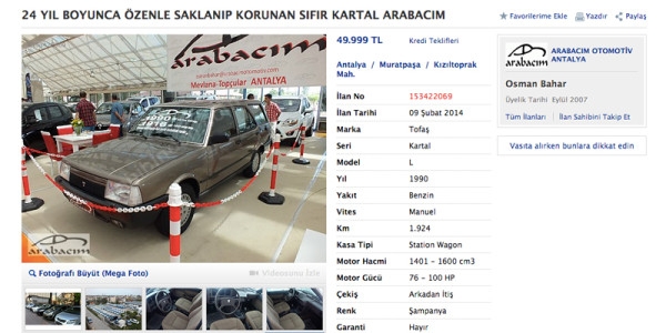 Sahibinden.com'da Unutulmaz İlanlar 4