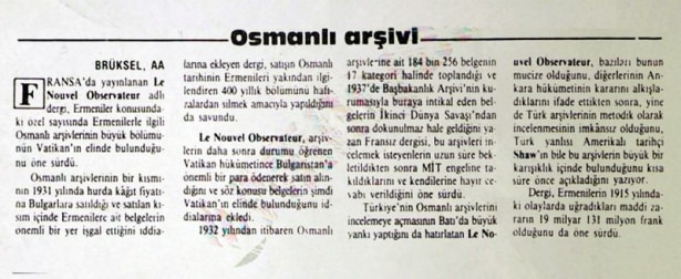 Yok Edilmek İstenen Osmanlı Belgeleri 2