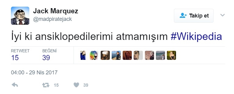 Wikipedia'nın Kapatılması İçin Komik Tweetler 11