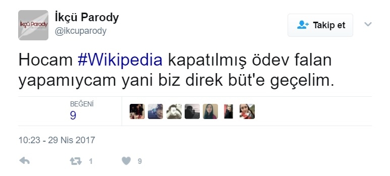 Wikipedia'nın Kapatılması İçin Komik Tweetler 17