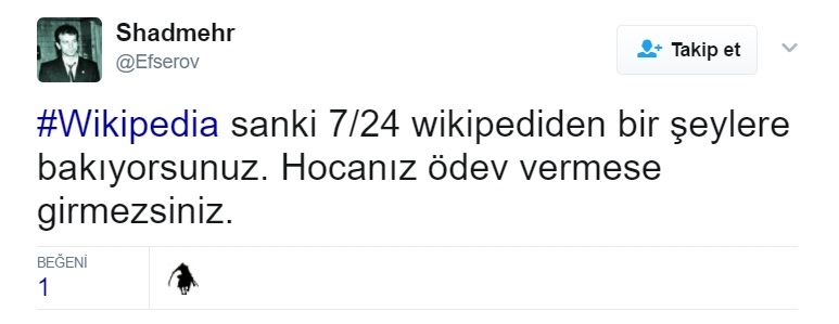 Wikipedia'nın Kapatılması İçin Komik Tweetler 28