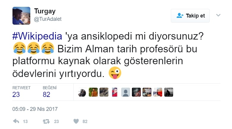 Wikipedia'nın Kapatılması İçin Komik Tweetler 3