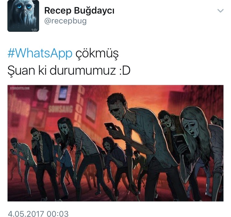 WhatsApp Çöktü Twitter Yıkıldı 4