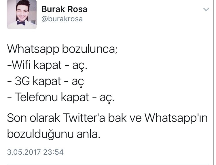 WhatsApp Çöktü Twitter Yıkıldı 5