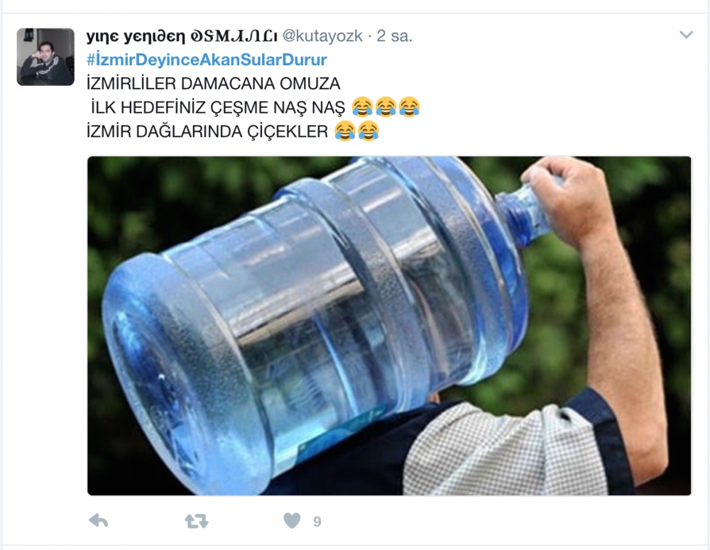 İzmir Susuz Kaldı Twitter Coştu! 9