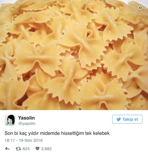 Yiyecekleri Konu Almış Komik Tweetler 4