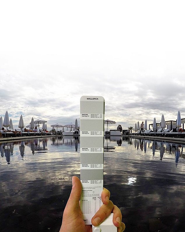 Andrea Antoni’dan Pantone Kartelası 4