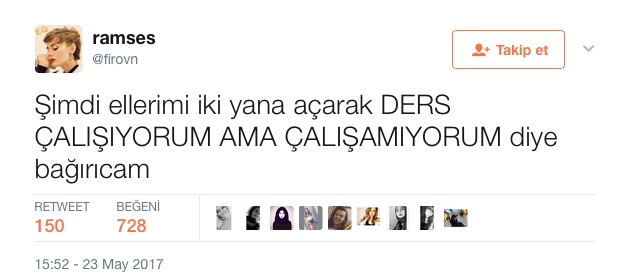 Final Haftası Twitter Kullanıcıları 10