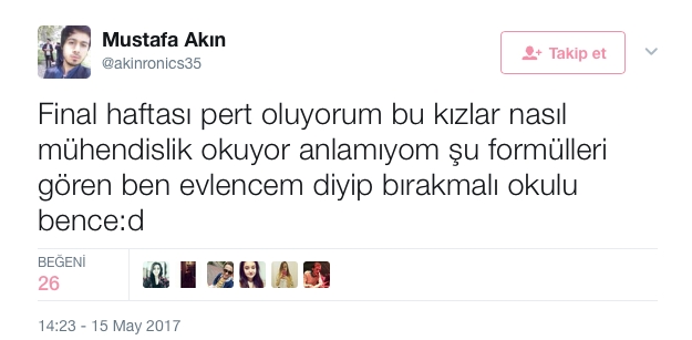 Final Haftası Twitter Kullanıcıları 18