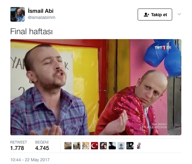 Final Haftası Twitter Kullanıcıları 3