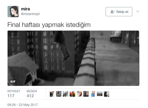 Final Haftası Twitter Kullanıcıları 6