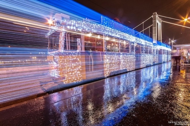 Uzun Pozlama ile Budapeşte Tramvayları 8