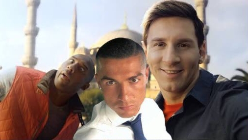 Ronaldo'nun Yeni Stiline Yapılan Komik Photoshop'lar 2