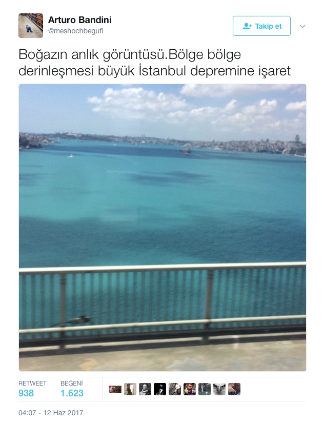 Deprem Üzerine Atılan Tweetler 1