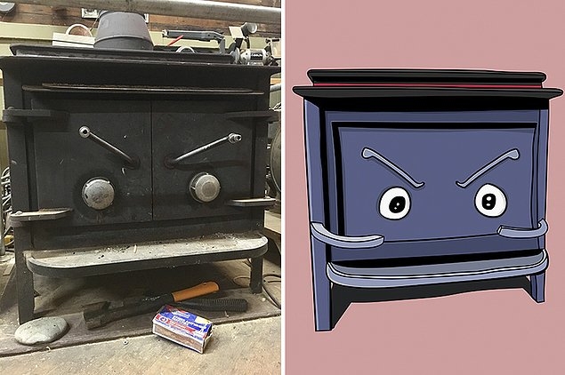 'Pareidolia' Sendromu Olan İllüstratör 9