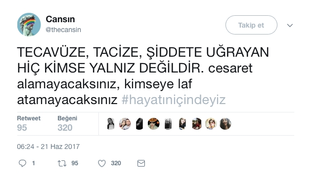 Melisa Sağlam'a Sosyal Medyadan Destek 12