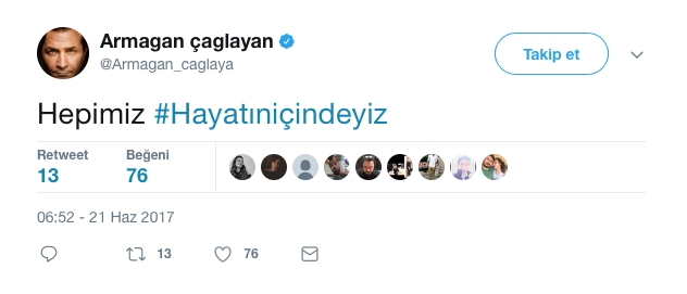 Melisa Sağlam'a Sosyal Medyadan Destek 6