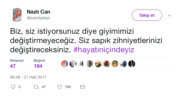 Melisa Sağlam'a Sosyal Medyadan Destek 9