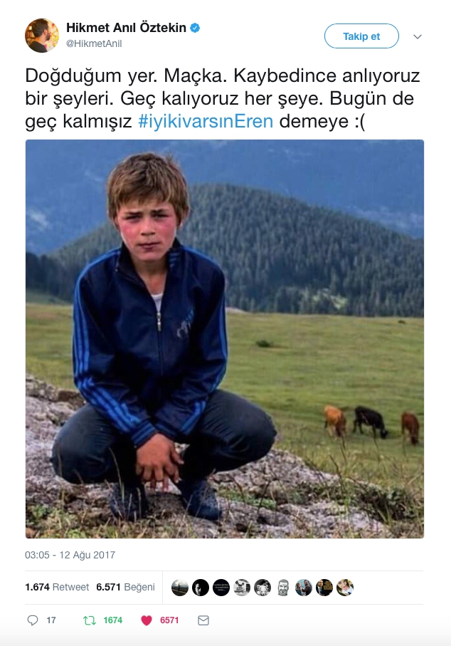 Eren Bülbül İçin Atılan Tweet'ler 14