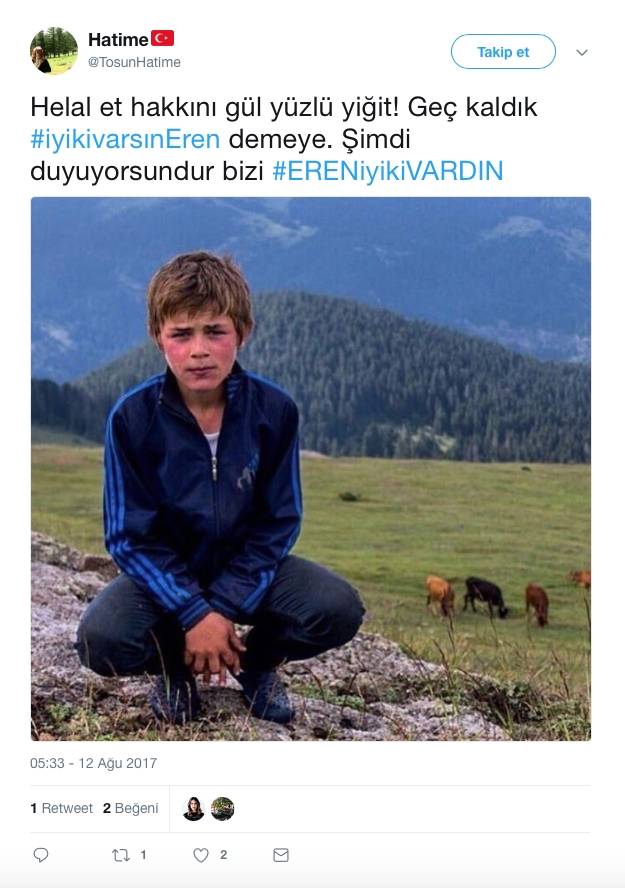 Eren Bülbül İçin Atılan Tweet'ler 3