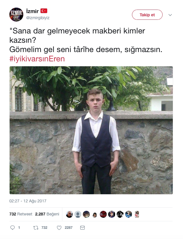 Eren Bülbül İçin Atılan Tweet'ler 4