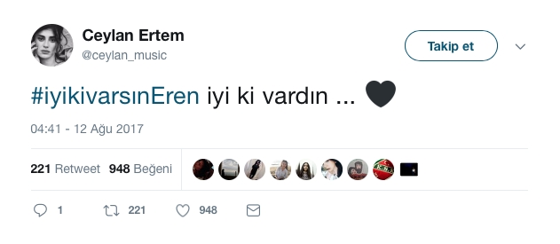 Eren Bülbül İçin Atılan Tweet'ler 8