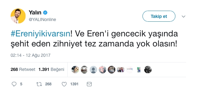 Eren Bülbül İçin Atılan Tweet'ler 9