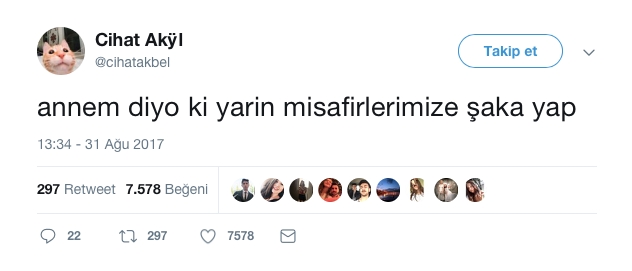 Bayram İçin Atılmış Komik Tweet'ler 10