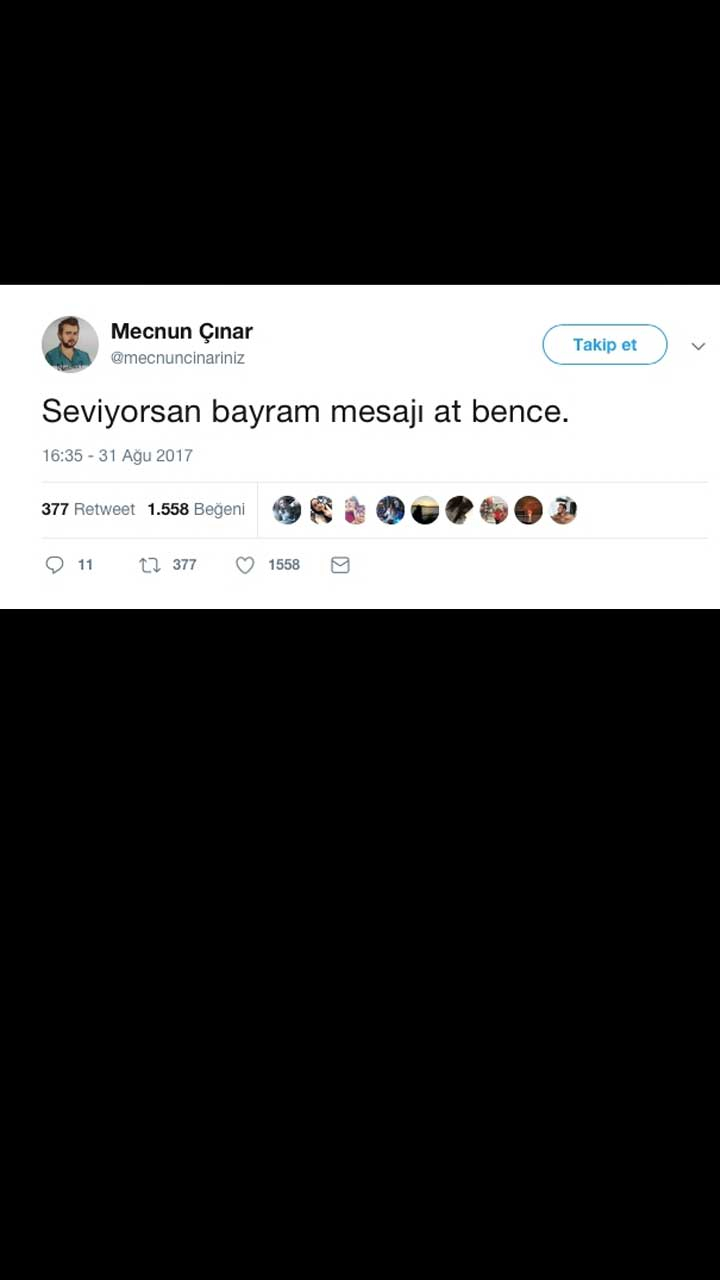 Bayram İçin Atılmış Komik Tweet'ler 8