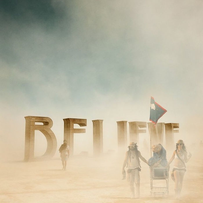 Burning Man 2017'den Renkli Kareler 28