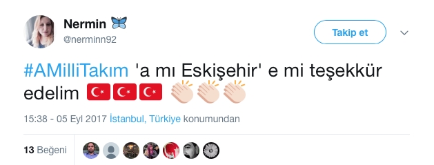 Milli Takımın Galibiyet Sonrası Atılmış Tweetler 13