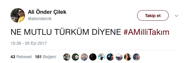 Milli Takımın Galibiyet Sonrası Atılmış Tweetler 15