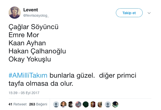 Milli Takımın Galibiyet Sonrası Atılmış Tweetler 16