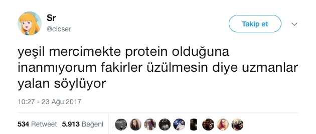 Görsel Olmadan da Güldüren Tweet'ler 3