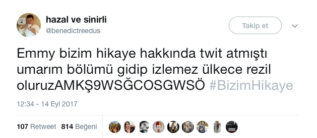 Yerli “Bizim Hikaye” Dizisi İçin Atılmış Komik Tweetler 15