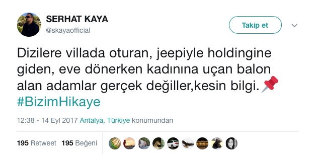 Yerli “Bizim Hikaye” Dizisi İçin Atılmış Komik Tweetler 9