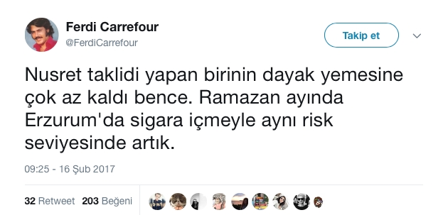 Nusret İçin Atılmış Komik Tweet'ler 1