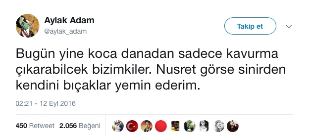 Nusret İçin Atılmış Komik Tweet'ler 2