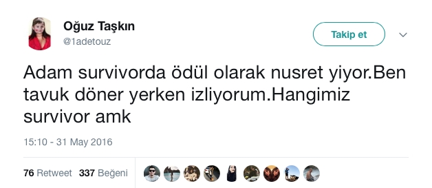 Nusret İçin Atılmış Komik Tweet'ler 3