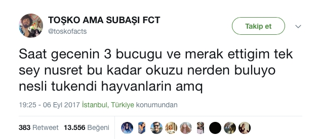 Nusret İçin Atılmış Komik Tweet'ler 7