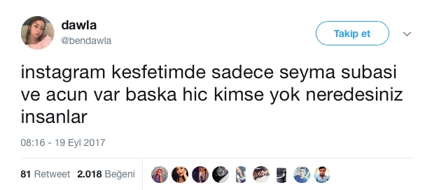 Şeyma ve Acun Ilıcalı için Twitter'dan Atılan Komik Tweetler 11