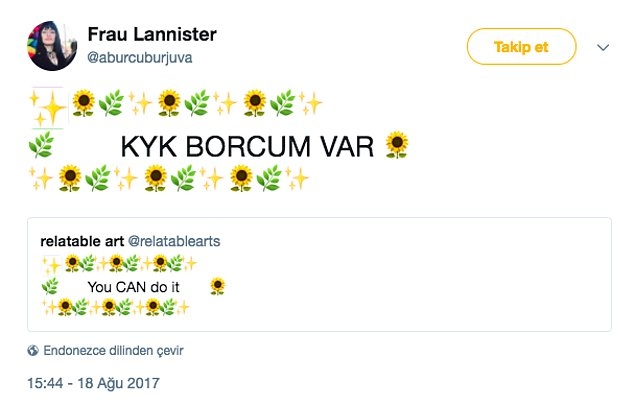 KYK Borcunu Tiye Alan Komik Tweetler 6